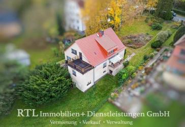 EFH mit Ausbaureserve & Garage im Haus - begehrte Lage Pößneck, Weitblick (A1635)