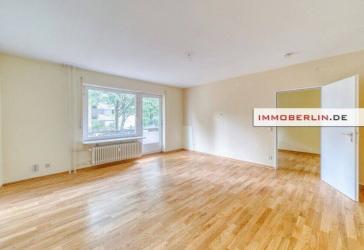 IMMOBERLIN.DE - Komfortable Wohnung mit Südwestbalkon nahe Steglitzer Schloßstraße