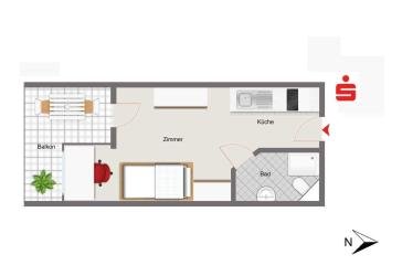 Vermietetes Studentenappartement in Regensburg direkt neben der Universität