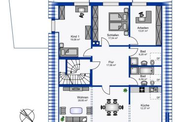 Vorschaubild Maisonettewohnung