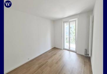 Nur noch einziehen! Renovierte 3-Zimmer-Wohnung mit Balkon, guter Schnitt, Tageslichtbad + Dusche