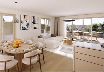 Penthouse-Feeling: Exklusive Dachgeschosswohnung mit großer Süd-/West-Terrasse