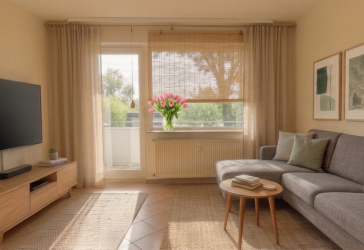 Bezugsfreie 2-Zimmer-Wohnung mit ca. 55 m² in ruhiger Wohnlage