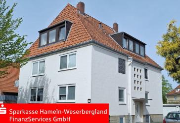 Hameln-Nordstadt! Große 5-Zimmer-Maisonette-Wohnung mit Balkon u. Garage in ruhiger, guter Wohnlage!