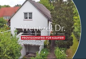 Modernisierungsbedürftiges Einfamilienhaus im schönen Sasel zum Kauf - Wentzel Dr.