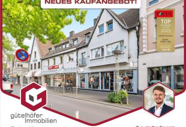 Kapitalanleger aufgepasst! 2 Gewerbe- und 4 Wohneinheiten mit 574m² vermietbarer Fläche im Zentrum
