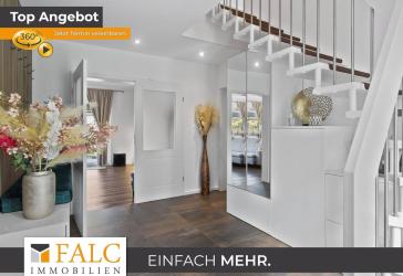 Modernes Familienhaus. Großer Garten. Energieklasse A+.