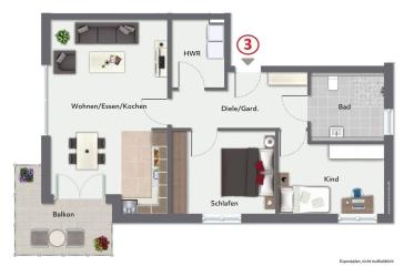 Vorschaubild Wohnung