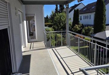 Augsburg-Inningen Bhf-nah 4 Zi ETW 90m2 Süd-Loggia, Garten zustzl 18m2 UG Abst/WaKü