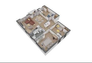 Attraktive 4,5 Zimmer-Wohnung im 2.OG mit Balkon und Aufzug