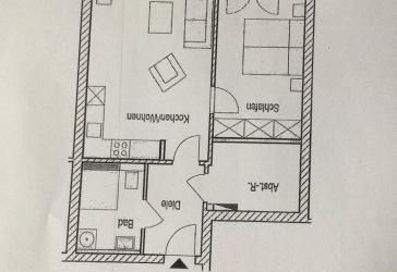 Attraktive 2 Zimmer Neubauwohnung