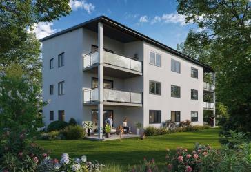 Wohnung 2. OG - Nr. 5 in ruhiger Siedlungslage, EH 40 mit QNG