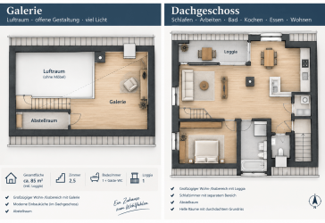 Vorschaubild Maisonettewohnung