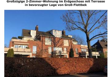 2,5 Zimmer Wohnung in bester Lage in Groß Flottbek- von privat!