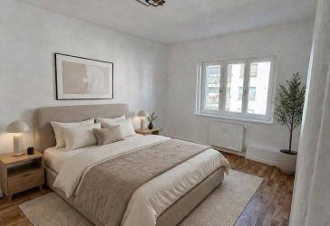 Frisch sanierte und freie 3-Zimmer-Wohnung mit Eichenparkett in ruhiger grüner Lage Prenzlauer Berg