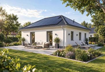 Neubau in Munster: Moderner Bungalow inklusive Grundstück