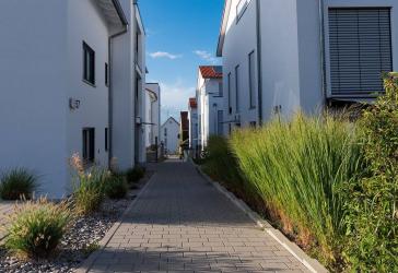 barrierefrei wohnen im Penthouse - ruhig und dennoch zentral in Schwann gelegene Mietwohnung im Neubaustandard
