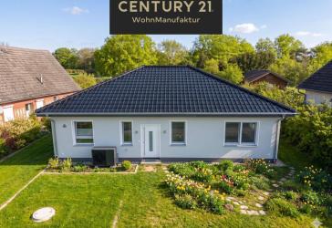Energieeffizienz A | Sofort-Einzug: Heller Bungalow mit Feldblick -10 Min. bis Bernau-