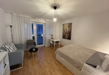 Top Lage Alte Mainbrücke - Möblierte 1-Zi-Wohnung in Altstadt mit Balkon