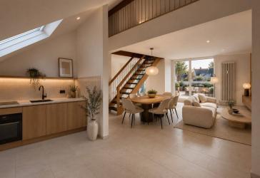 Zentral gelegene 4-Zimmer Maisonettewohnung mit 70m² Dachterrasse und Tiefgaragenstellplatz