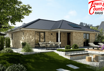 500 m² Grundstück DIREKT in AUERBACH/Obpf. (separat), Town & Country Winkelbungalow 108 – modernes Wohnen auf einer Ebene