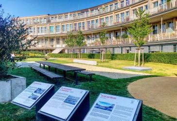 Ein Zuhause mit Geschichte: Traumhafte Maisonette-Wohnung im Speisehaus der Nationen in G.O.L.D.
