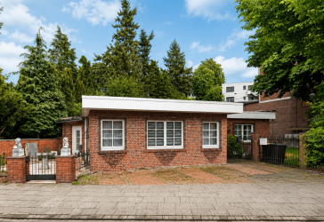 Charmanter Denkmal-Bungalow in zentraler Lage von Nordhorn mit Wohnrecht