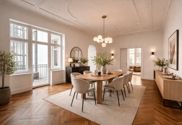 Großzügigkeit und wahre Größe im premium-sanierten Altbau