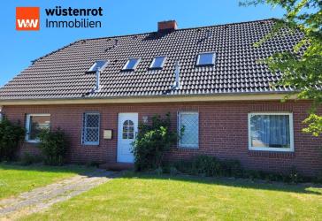 Wohnen an der Nordsee. Schönes ZFH mit Ausbaureserve zum Vierparteienhaus
