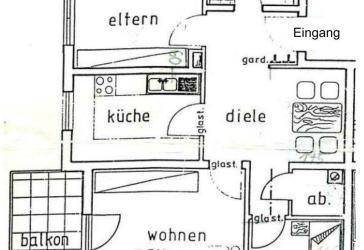 Schöne 3-Zi-Wohnung in bevorzugter Lage in Erlangen-Sieglitzhof