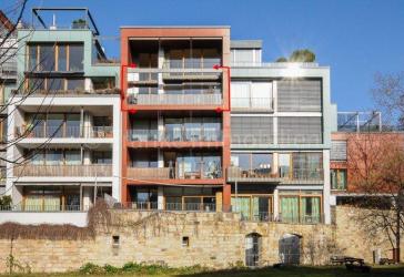 Wilsdruffer Vorstadt - exklusive 4-Zimmerwohnung mit Kamin und traumhaftem Weitblick