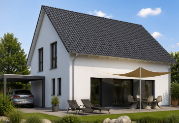 Bad Homburg-Kirdorf, Neubau EFH auf 361qm Grundstück