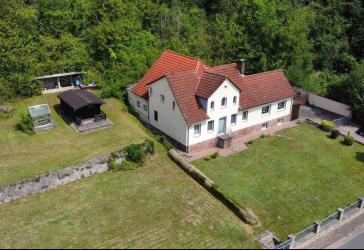 Einfamilienhaus mit Weserblick, 160m², 2 Baugrundstücke (2163m²), provisionsfrei