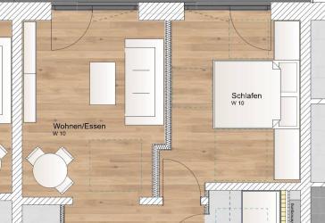 Neubau eines Mehrfamilienhaus mit 20 Wohneinheiten und Tiefgarage