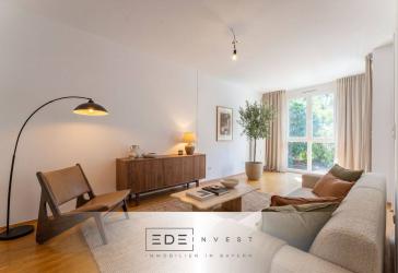 Charmante 2-Zimmer-Terrassenwohnung mit großzügigem Gartenanteil in Kirchheim bei München