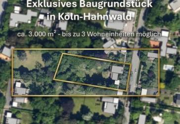 Seltenes Premium-Grundstück im Hahnwald - 3.021 m², provisionsfrei