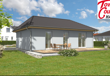 Town & Country Bungalow 78 – barrierearmes Wohnen auf einer Ebene | ca. 76,65 m² in Creußen (Nähe Bayreuth)