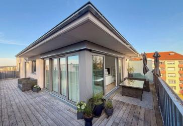 Tolles Penthaus mit SW-Dachterrasse und Panoramablick
