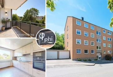 PHI AACHEN - Modernisiertes Wohnglück mit sonniger Südwest-Loggia in Aachen!