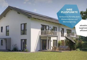 Doppelhaus mit 4 Wohneinheiten - Hanse Haus DHH 174 2WE | EH40+ QNG