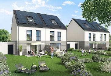 NEUBAU | Doppelhaushälfte mit Wärmepumpe, PV und Fußbodenheizung