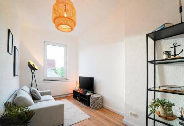 Helle, renovierte 3-Zimmer-Wohnung mit idealem Grundriss