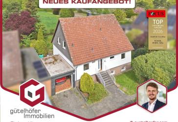 Freistehendes, sanierungsbedürftiges Einfamilienhaus mit großem Garten und Garage in ruhiger Lage