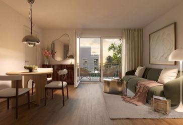 Schöne 2-Zimmer-Wohnung mit Terrasse