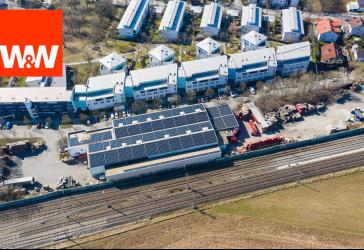 Kapitalanlage, Neubau a. 4- gechossig möglich, Grundfl. ca 1300 m² Bestand mit Bürokomplex 2 Hallen.