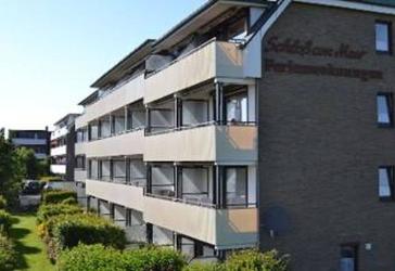 Gemütliche 3-Zimmerwohnung im Dachgeschoss mit Balkon in zentraler Lage von Büsum, 57 m², Fahrstuhl