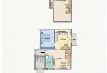 Vorschaubild Maisonettewohnung