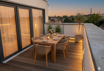 Modernes Penthouse über den Dächern von Sterkrade.