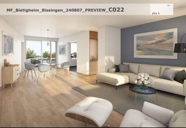 Nachhaltig & kernsaniert - Nahezu Bezugsfertig 4,5 Zimmer in Bissingen.