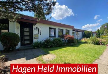 Bungalow mit 4 Zimmern auf ca. 110 m² Wohnfläche und ca. 603 m² Grundstück in ruhiger, naturnaher und zentraler Lage von Bad Segeberg